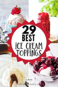 the best ice cream toppings for dessert