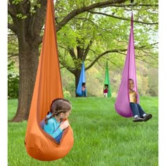 HugglePod Lite Chair Hammock Outdoor Classroom, Play Spaces, Kids Play Area, Kids Playground