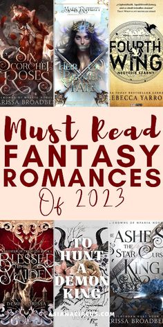 the cover for high - rated fantasy romance books to read in 2013