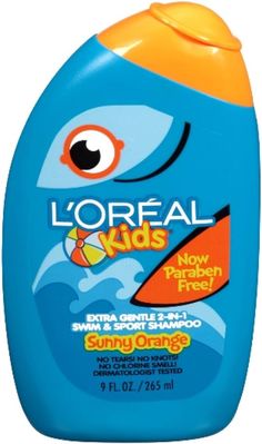 Amazon.com: L'Oreal Paris Kids Extra Gentle 2-in-1 Shampoo, Sunny Orange Swim, Citrus, 9 Fl Oz : Everything Else 90s Kids Remember, Swim Sport, Paris Kids, Swimming Sport, Hydrate Hair, Kids Health, Kids Swimming, L Oreal