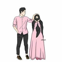 Aisyah cantik gak bi . I love hijab . »Hfz« Jeff Seid, Love Cartoon Couple, Girl Cartoon Characters, Cover Wattpad, Muslim Couple, Muslim Couple Photography, Islamic Cartoon, Muslim Pictures, Muslim Couple Quotes