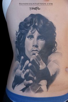 Jim Morrison Tattoo Robert pho's tattoo gallery 1 - skin design tattoo Pho Tattoo, Hollywood Tattoo, La Tattoo, Design Tattoos, Tattoo Prices, Skin Design, Small Tattoos For Guys