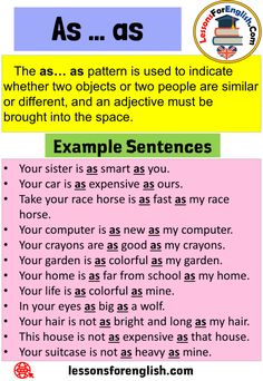 a poster with the words as qs and examples