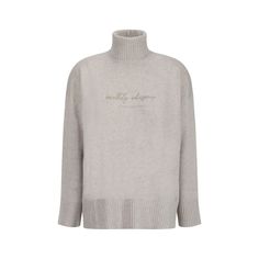 Cashmere Turtleneck Sweater By Brunello Cucinelli, Ribbed Collar, Ribbed Cuffs, Ribbed Hem, Mlange Pattern, "Earlthly Whispers" And Monogram Stitched On Front, Regular Fit. Size Type: Int Sku: Bas-M16709403_c9610 Welcome To The Official Luosophy Poshmark Closet! Luosophy Is A Luxury Brand Reselling Company Founded In San Diego, Ca From 2016. All Our Products Are Imported From Italy And Sold In The Usa. We Do Our Best To Provide High Fashion, Luxury Items At Affordable Prices. We Guarantee All Ou Brunello Cucinelli Knitwear, Brunello Cucinelli Women, Women Turtleneck, Best Blazer, Rick Owens Jacket, Gucci Hat, Italian Outfits, Cashmere Turtleneck, Back To Work