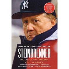 a book cover for the last lion of baseball by stephen steirbrengerr