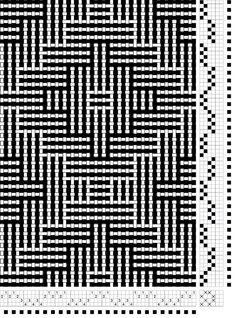 a black and white pattern that looks like it is made out of squares or lines