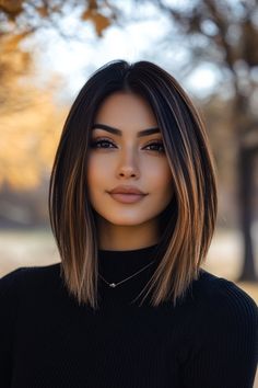 Click for More ➡️ | Save for Later ❤️ Explore 30+ shoulder-length hairstyles that exude effortless elegance! These modern cuts add volume and texture while maintaining a polished, timeless appeal. One Length Hair, Shoulder Length Hairstyles, Effortless Hair, Selfie Filters, Medium Hair Styles For Women, Short Dark Hair, Hairstyle Inspo, Lob Hairstyle, Effortless Hairstyles