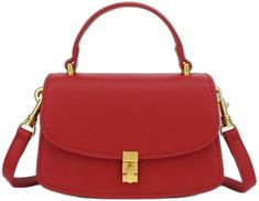 Classic Leather Bag, Spring Handbags, Red Leather Handbags, Cute Wallets, Purses For Women, Fashion Tote Bag, Women Shoulder Bag, Red Purses, Crossbody Bags For Women