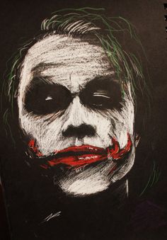 a drawing of the joker with words that say, can't take a joke