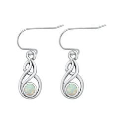 Sterling Silver White Simulated Opal Celtic Hook Earrings .925 New Jewelry Female Unisex All our silver jewelry is crafted from .925 silver also commonly referred to as sterling silver. Sterling silver is the standard for beautiful high-quality silver jewelry and cannot be replicated by lower priced silver plated jewelry. It is 92.5% pure silver, mixed with alloys to add strength and durability to stand the test of time. Keep your fine jewelry shiny and elegant by storing it properly. Jewelry ne Tarnish Remover, Silver Jewelry Earrings, Silver Plated Jewelry, New Jewelry, Hook Earrings, Pure Silver, Silver Plate, Silver Earrings, 925 Silver