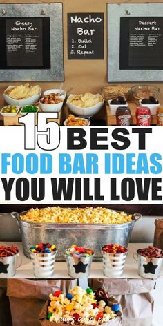 the best food bar ideas you will love