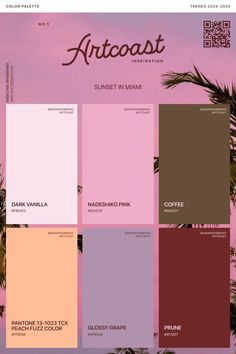 Color Palettes, Trendy Design, Illustrations, Fonts, Procreate Brushes Lifestyle Color Palette, G Cal Hex Codes, Mood Color Palettes, Coquette Color Palette, Cmyk Color Palette, Fonts For Business, Saturated Color Palette, Garden Color Palette, Whimsical Color Palette