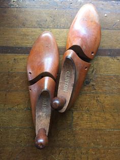 Vintage wooden shoe trees. Gold embossed CLINTON on each form. Great tablescape, decor for a dressing room or apothecary style space. Please remember that all vintage pieces have lived past lives. Minor imperfections are common with vintage items. Please expect some normal wear and tear for their age. Any imperfections just add to their uniqueness and beauty! I've tried to disclose any points of note, but please message me if you have any questions! Please note that due to monitor and computer settings, the colors you see on your screen might differ from the actual product. Review all photos and listing details, as all sales are final. No refunds or exchanges. We use recycled shipping materials as much as we can. Please reach out if you have any questions or concerns! Thank you for visitin Apothecary Style, Wood Shoe, Wooden Shoe, Past Lives, Wood Shoes, Wooden Shoes, Shoe Tree, Product Review, Vintage Pieces