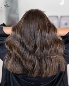 Hazelnut Brown Balayage Naturally Curly Brunette Hair, Brown Hazelnut Hair, Hazelnut Hair Color Brown Balayage, Hazelnut Balayage Brunettes, Cold Brown Balayage, Effortless Brunette Hair, Hazelnut Brown Hair With Highlights, Hazelnut Brown Balayage, Hazelnut Highlights On Brown Hair