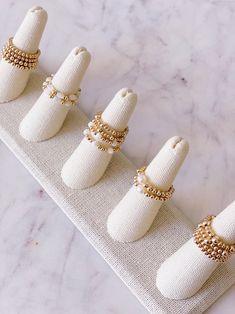 Beaded Rings 14k Gold Filled Beaded Rings Pearl Ring - Etsy Gold Filled Rings, Stretch Rings, Clay Bead Ring Ideas, Gold Beaded Wedding Rings, Stacking Rings Ideas, Dainty Beaded Pearl Ring As Gift, Dainty White Beaded Ring, Dainty Pearl Rings With Round Beads, Bead Rings