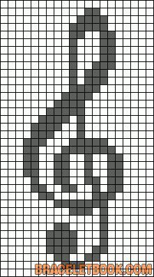 an image of a cross stitch pattern with the letter s in grey and white colors