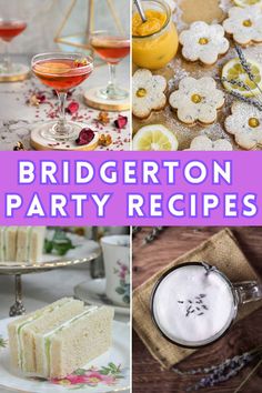 Bridgerton party recipes Bridgerton Food Recipes, Bridgington Party, Diamond Of The Season Bridgerton Party, Bridgerton Tea Party Food, Bridgeton Tea Party, Bridgerton Party Food Ideas, Bridgerton Themed Food, Bridgerton Food Ideas, Bridgerton Party Food