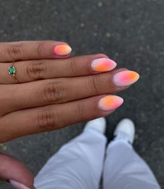 Explore 24 Simple and Elegant Summer Nails Nails For Dominican Republic, Fun Summer Almond Nails, June Nails Ideas 2024, Ora Nails, Europe Summer Nails, Fiji Nails, Mismatched Nails, Cruise Nails