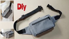 the waist bag is made out of fabric