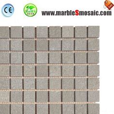 grey stone mosaic tile for wall and floor