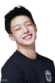 Bobby's smile ~ can u pls not?! Stop being so cute ~ ♡ #bobby #ikon #kimjiwon School Love, Asian Man