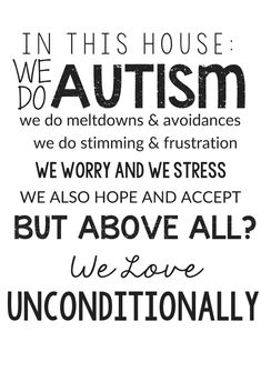 Family Rules Printable, Auditory Processing Disorder, Avoid Burnout, Counseling Activities, Processing Disorder, Family Rules, Sensory Processing Disorder, In This House