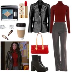 Lorelai And Rory Outfits, Lora Lie Gilmore Outfits, Lorelai Fall Outfits, Lorelai Inspired Outfits, Lorelai Gilmore Leather Blazer, Lorelai Gilmore Color Palette, Lorelei Gilmore Inspired Outfits, Lorelei Gilmore Aesthetic Outfits, Lorelai Gilmore Business Outfits