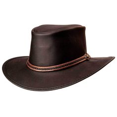 PRICES MAY VARY. Leather Hats for Men & Women: Add a rugged look to any outfit with this women and mens outback hat and get ready to stun. These midnight rider bravo leather hats are designed for everyday use and feature a stylish braided band and brim trim with a super smooth finish. Its removable and washable sweat liner provides unmatched comfort. Highly Durable & Travel Friendly: Our mens American hats with American outback style are highly durable, soft, and flexible enough to handle crushi Western Hats For Women, Mens Leather Hats, American Hats, Womens Western Hats, Mens Cowboy Hats, American Hat Makers, Leather Cowboy Hats, American Hat, Midnight Rider