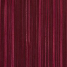 a red curtain with vertical stripes on it