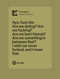 Spotify Aesthetic, Paragraphs For Him, Soul Songs, Childish Gambino