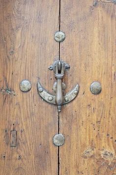 size: 24x16in Photographic Print: Door Knocker, Toledo, Spain Poster by Rob Tilley :