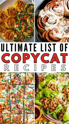 the ultimate list of copycat recipes