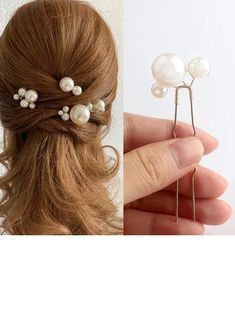 JJ's House Sets Hair Pins Bridal  4.02\"(Approx.10.2cm) Wedding (Set of 6) Hair Accessories 0.98\"(Approx.2.5cm) Alloy Hairpins Pearl Headpieces. #JJ's House #Sets #HairPins #Bridal #Wedding #HairAccessories #Alloy #Hairpins #Pearl #Headpieces Bridal Hair Decorations, Hair Pins Bridal, Wedding Headpieces, Hair Accessories Wedding, Pearl Headpiece, Pearl Hair Pins, Accessories Wedding, Hair Decorations, Bridal Hair Pins