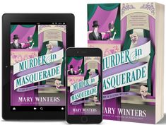 #BlogTour ~ Murder in Masquerade by Mary Winters @dollycas Author Spotlight, Unread Books, Mystery Series, Reading Challenge, Bookish Gifts