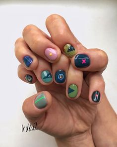 Chaos Nails, Minimal Nails Art, Hello Nails, Minimal Nails, Casual Nails, Pretty Gel Nails, Soft Nails, Nail Art Ideas