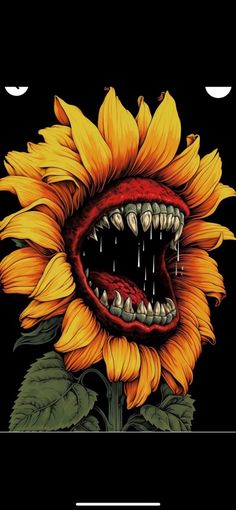 Gotik Tattoo, Sunflower Artwork, Posca Art, Jon Jon, Wow Art, Cool Wallpapers Art, Creepy Art, Tattoo Design Drawings, Sketchbook Art Inspiration