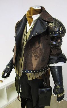 A fine jacket for steampunkery Steam Punk Outfits, Airship Pirate, Era Victoria, Steampunk Jacket, Steampunk Pirate, Diesel Punk