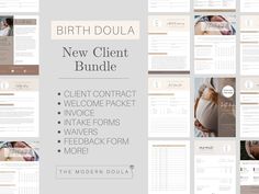 birth doula new client bundle