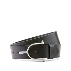 Full-grain leather and an equestrian-inspired buckle make the Spur II Belt into an instant favorite. It's dressy enough for the show ring and stylish enough for everywhere else. Spur II Belt | Product Features : 0 : Equestrian buckle design | Women's Spur II Belt in Black Leather, Size: Large by Ariat Equestrian, Women's Spurs, Black Fits, All Colors, Full Grain Leather, Women's Style, Product Features, Grain, Black Leather