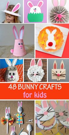 bunny crafts for kids that are easy to make