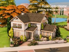 #thesims4 Sims 4 House Building, House Gallery, Sims 4 Cc Finds, Cc Finds, The Sims4, Rustic House, Sims 4