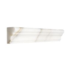 a white marble wall light on a white background