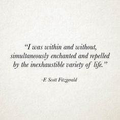 a quote from f scott fitzgerald about love