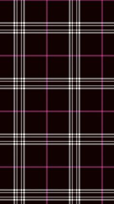 a black and white plaid pattern with pink accents