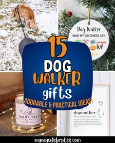 the top ten dog walker gifts that are available for purchase in stores and on sale