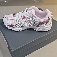 Brand New Authentic New Balance 530 New Balance Shoes 530 Pink, New Balance Shoes Pink, New Balance 530 Pink, Pink New Balance, Shoes New Balance, Pretty Shoes Sneakers, Toddler Girl Shoes, Shoe Inspo, Girly Shoes