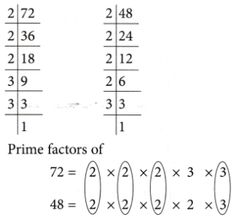 the prime factor is divided by two numbers and four times in order to make it easier for