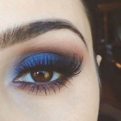 Smokey Eyes, Blue Eye, Blue Eye Makeup