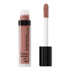 Petal Pressed Lip Plumping Gloss - e.l.f. Cosmetics | Ulta Beauty Lip Accessories, Lip Plumping Gloss, Lip Plumping, Pink Lip Gloss, Elf Makeup, Plumping Lip Gloss, Lip Plumper, Pretty Makeup, Pink Lips