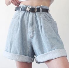 FREE SHIPPING WORLDWIDE Colours : Blue / Navy / Black  Size : S-3XL *Please check size measurement details in photos. High Waisted Denim Shorts, Summer Shorts Denim, Fashion Shorts, Streetwear Shorts, Moda Vintage, Loose Shorts, High Waisted Shorts Denim, Denim Shorts Women, Vintage Casual